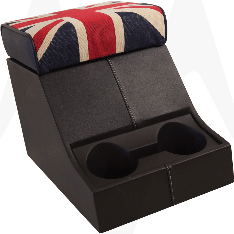 Land Rover Defender Puma TDCi Deep Padded Armrest - MSS-DPA-CB - Mobile Storage Systems