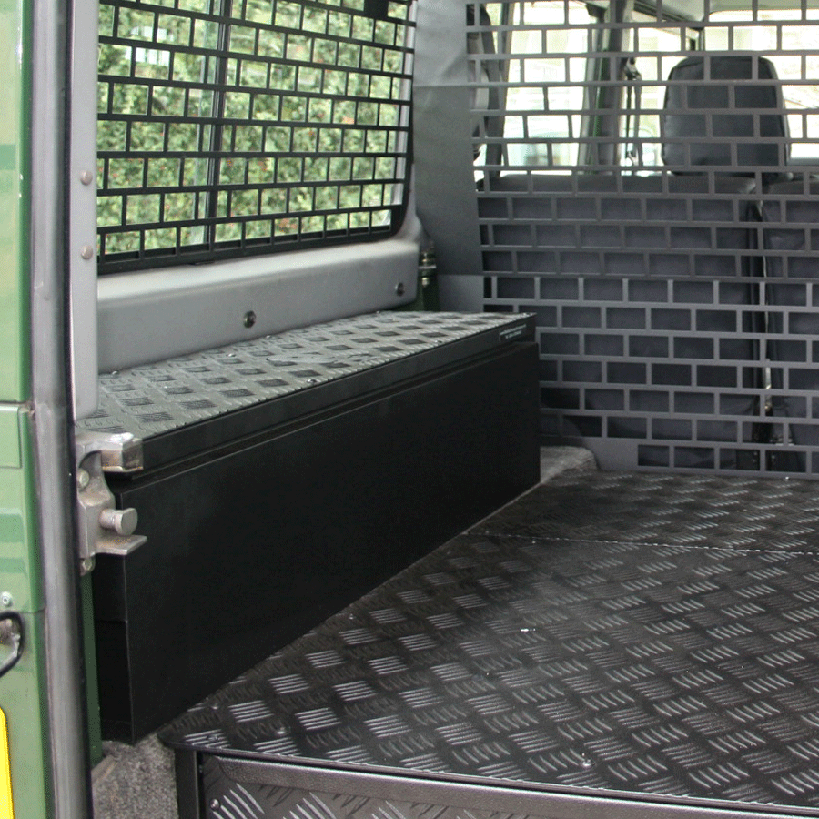 Land Rover Defender Slimline Storage Chest - MSS-SLC - Mobile Storage Systems