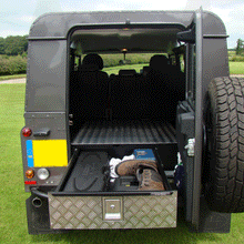 Load image into Gallery viewer, 1.1m Goliath Land Rover Defender Load Area Store Drawer - Mobile Storage Systems -MSS-11G-D
