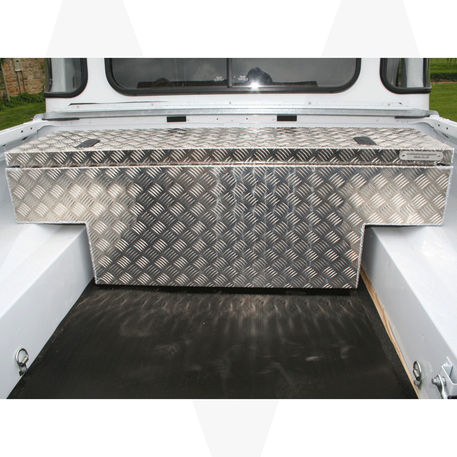 Land Rover Defender Double High Capacity Pick Up Aluminium T Chest - MSS-TC - Mobile Storage Systems