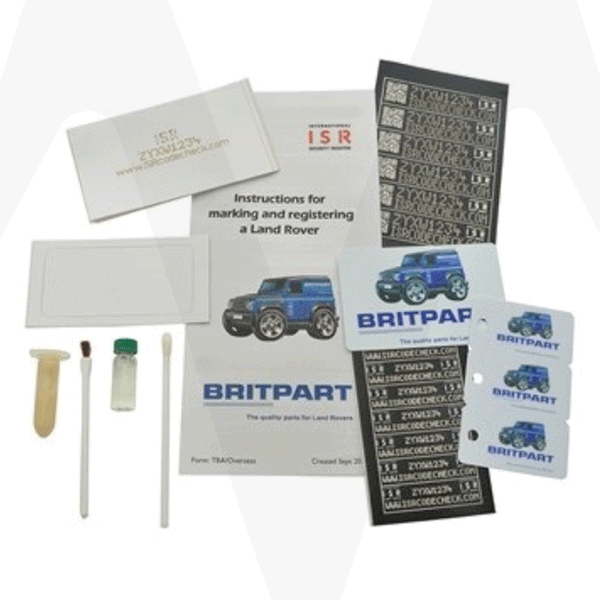 Land Rover Defender Security Marking Kit - MSS-8533 – Mobile Storage ...