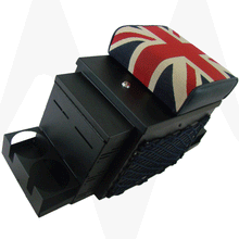 Load image into Gallery viewer, Land Rover Defender Series Cubby Box Secure- Lockable - MSS-CB - Mobile Storage Systems