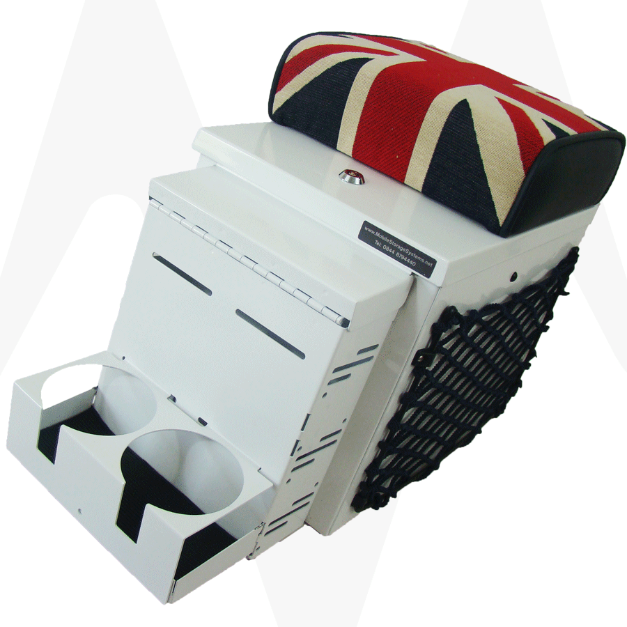 Land Rover Defender Series Cubby Box Secure- Lockable - MSS-CB - Mobile Storage Systems