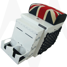 Load image into Gallery viewer, Land Rover Defender Series Cubby Box Secure- Lockable - MSS-CB - Mobile Storage Systems