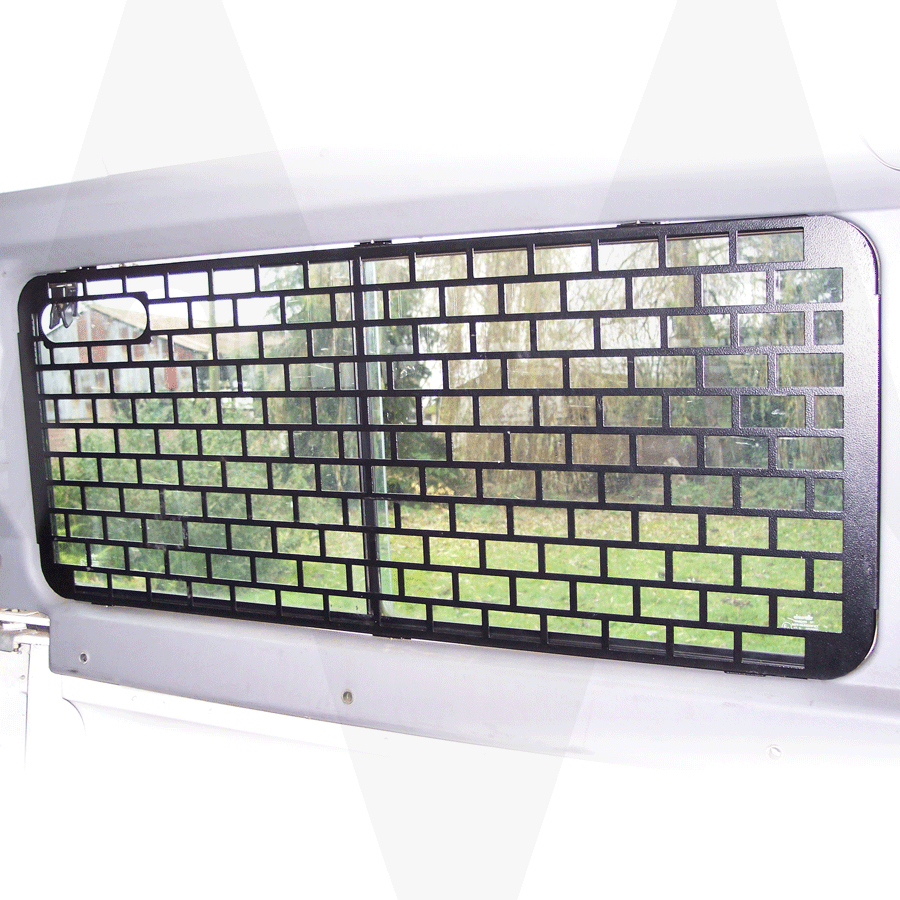 Land Rover Defender Side Interior Window Guards - MSS-DSSS - Mobile Storage Systems