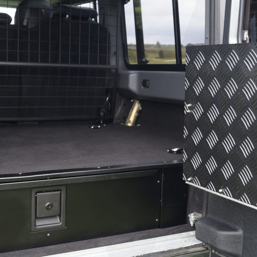Land Rover Defender Superline Load Area Store Drawer - Mobile Storage Systems - MSS-SL-D