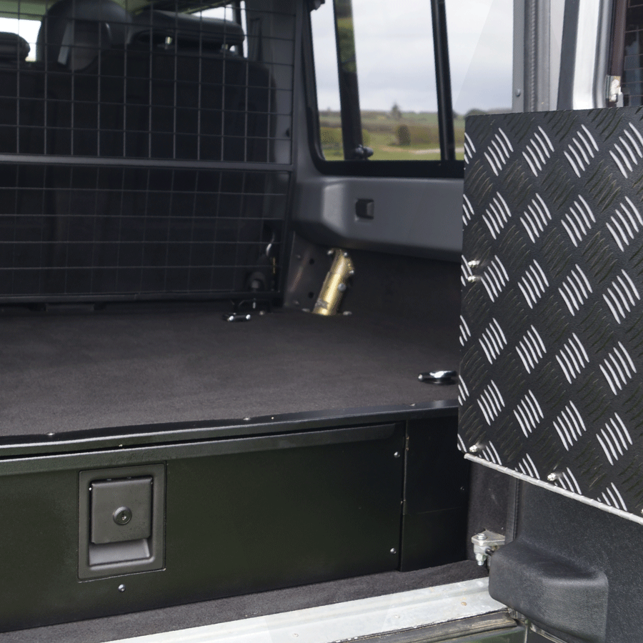 Land Rover Defender Superline Load Area Store Drawer – Mobile Storage ...