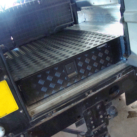 Land Rover Defender Superline Load Area Store Drawer - Mobile Storage Systems - MSS-SL-D