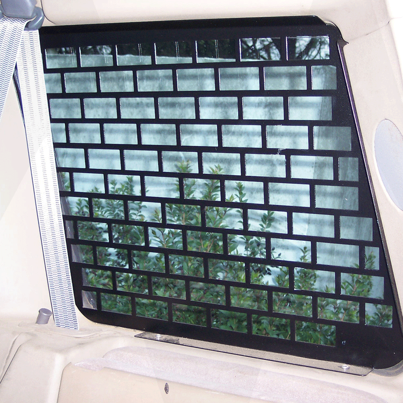 Land Rover Discovery 1/2 Side Window Guards – Mobile Storage Systems
