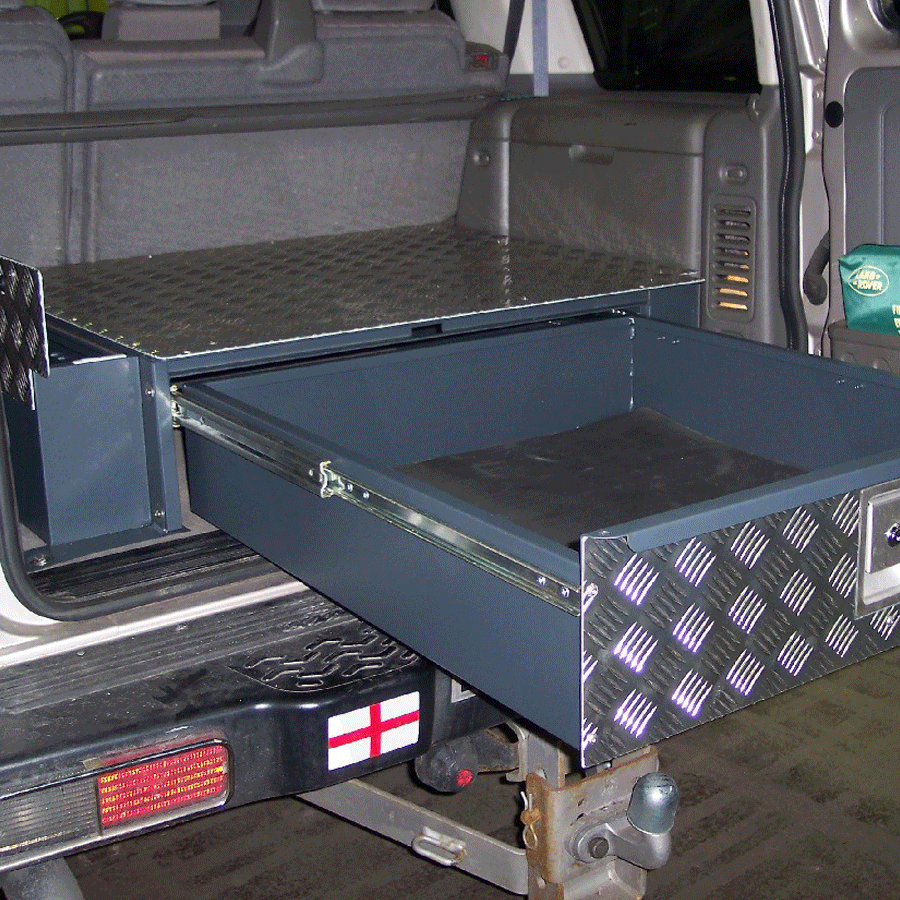 Land Rover Discovery 2 Load Area Store Drawer - MSS-D2-D