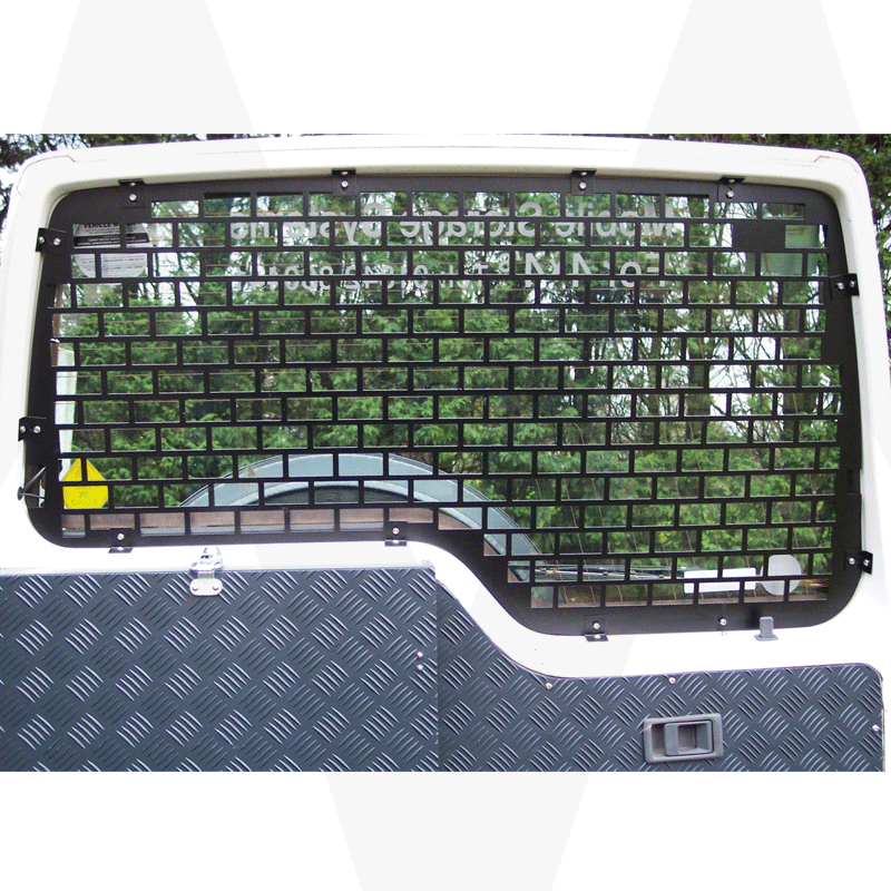 Land Rover Discovery 1/2 Rear Door Window Guard - MSS-DIS - Mobile Storage Systems 