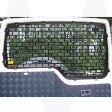 Load image into Gallery viewer, Land Rover Discovery 1/2 Rear Door Window Guard - MSS-DIS - Mobile Storage Systems 