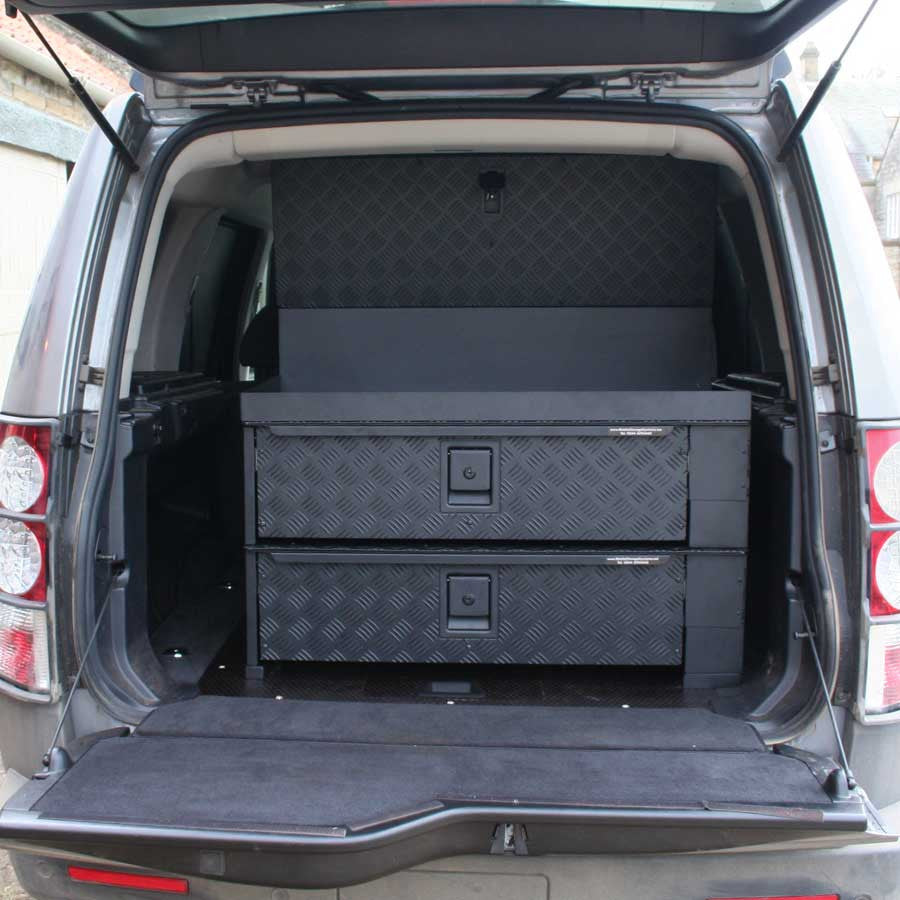 Land Rover Defender Longline Load Area Store Drawer - Mobile Storage Systems - MSS-LL-D