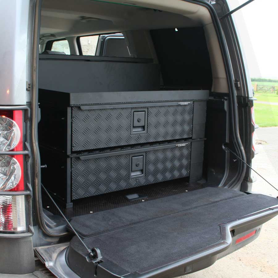 Range Rover Drawer Land Rover Defender Longline Load Area Store Drawer – Mobile Storage ...