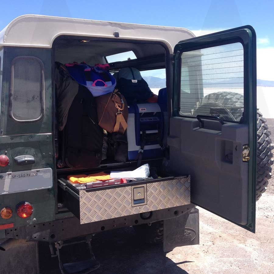 Land Rover Defender Longline Load Area Store Drawer – Mobile Storage ...