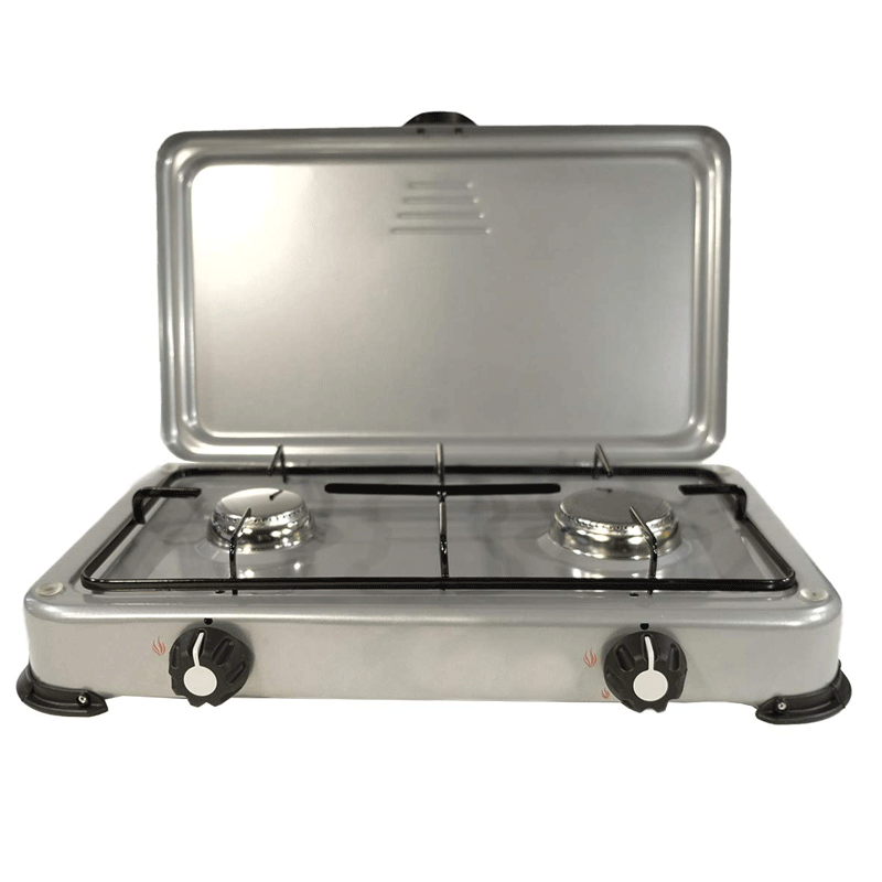 Gas Double Burner Cooker for Cooker Housing - MSS-GDB-CH